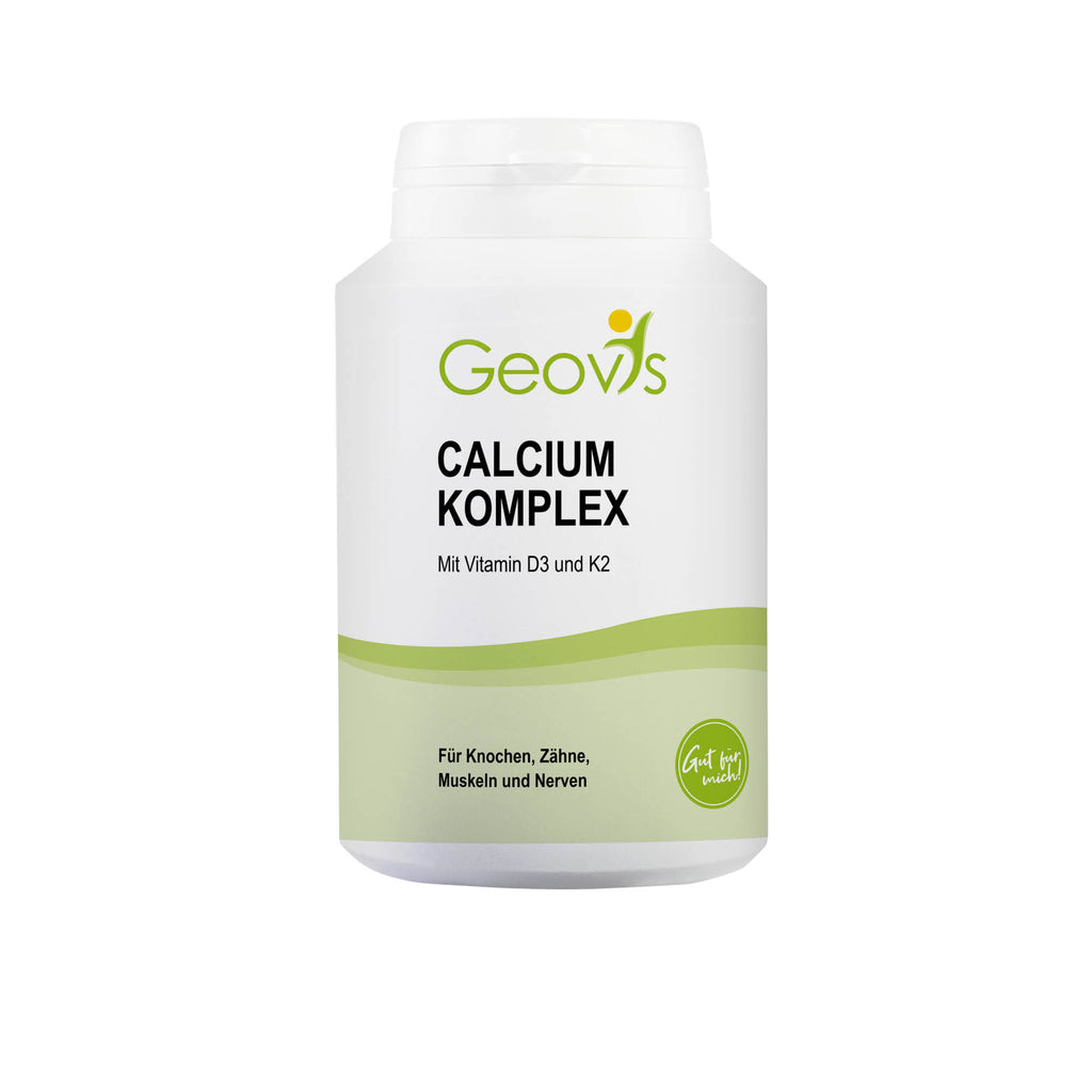 Produktbild: Calcium Komplex Kautabletten mit Vitamin D3 und K2 von Geovis
