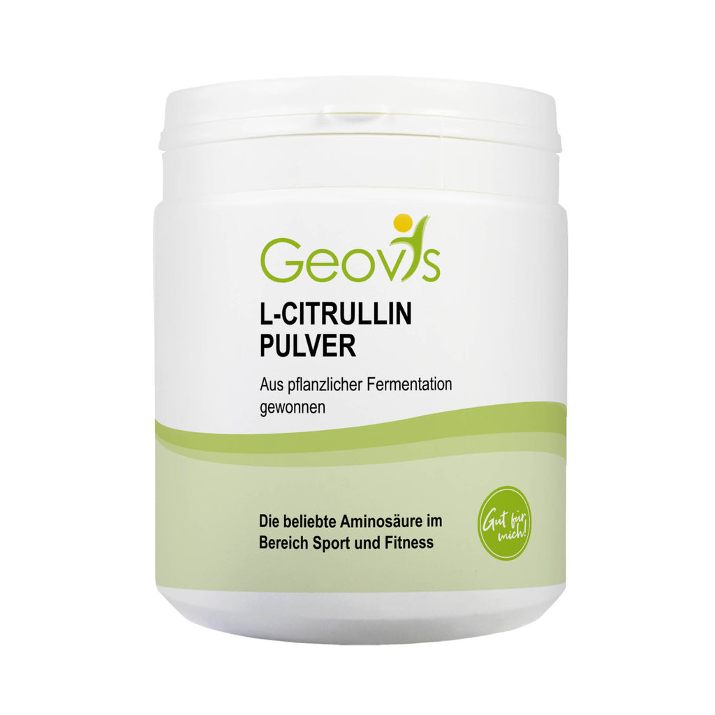 Produktbild: Geovis L-Citrullin Pulver aus pflanzlicher Fermentation für Sport und Fitness
