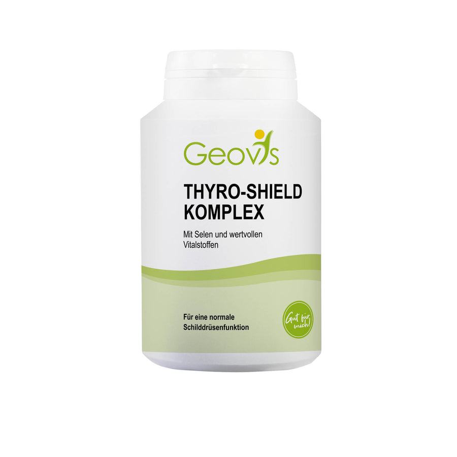 Produktbild: Thyro-Shield Komplex Kapseln mit Selen und wertvollen Vitalstoffen für eine normale Schilddrüsenfunktion